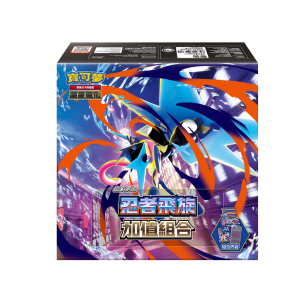 Pokemon TCG 寶可夢集換式卡牌游戲 超級進化 “忍者飛旋” 加值组合 [M4-40P] (Traditional Chinese)-The Pokémon Company International-Ace Cards & Collectibles