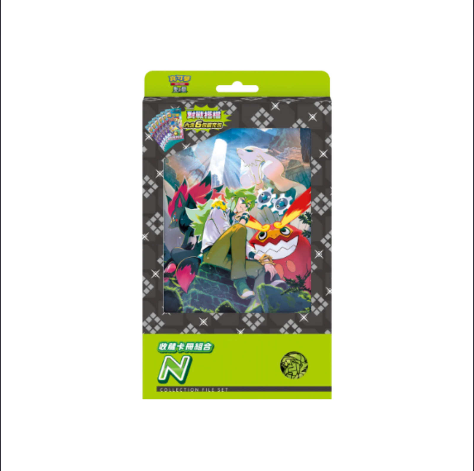 Pokemon TCG 寶可夢集換式卡牌游戲 朱&紫 對戰搭檔收藏卡冊組合 N (Chinese)-The Pokémon Company International-Ace Cards & Collectibles