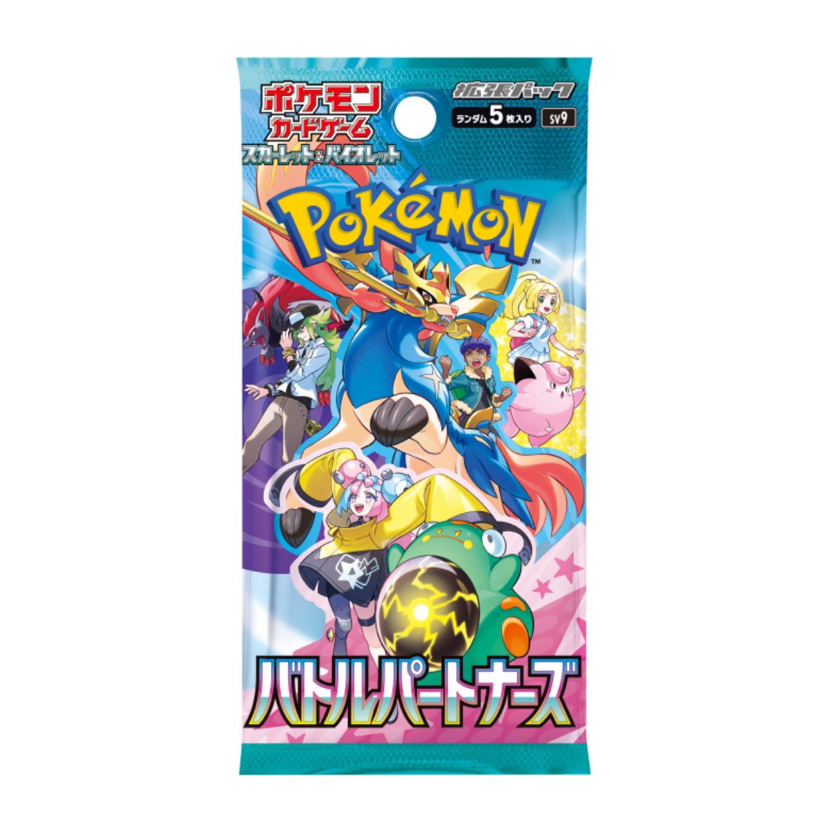 Pokemon TCG: Battle Partners Booster SV9 (Japanese)-Single Pack (Random)-The Pokémon Company International-Ace Cards & Collectibles