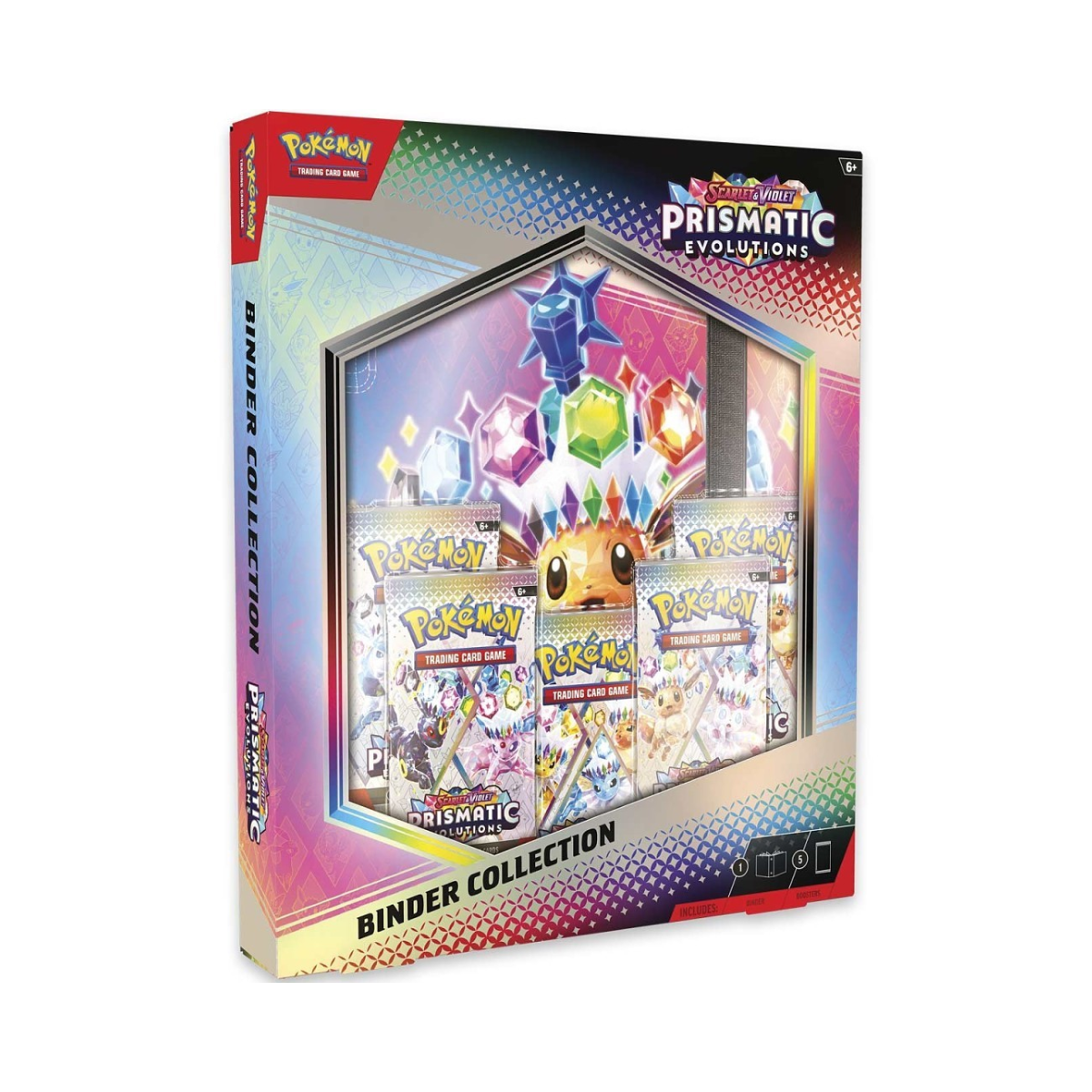Pokemon TCG: Binder Collection "Black Bolt & White Flare / Prismatic Evolution" (English)-Black Bolt-The Pokémon Company International-Ace Cards & Collectibles