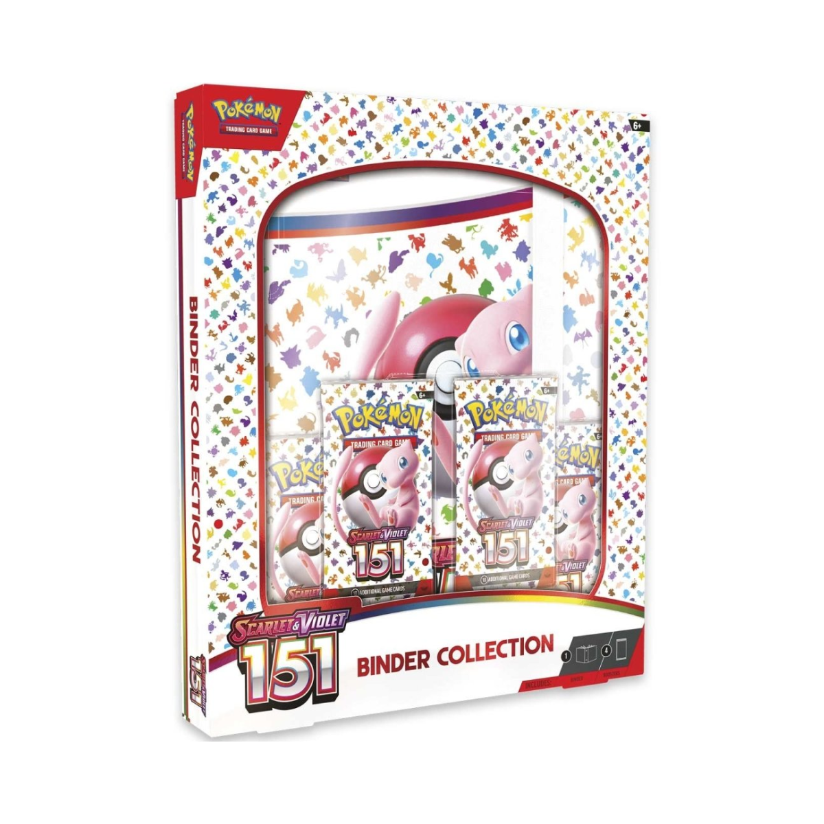Pokemon TCG: Binder Collection "Black Bolt & White Flare / Prismatic Evolution" (English)-Pokemon 151-The Pokémon Company International-Ace Cards & Collectibles