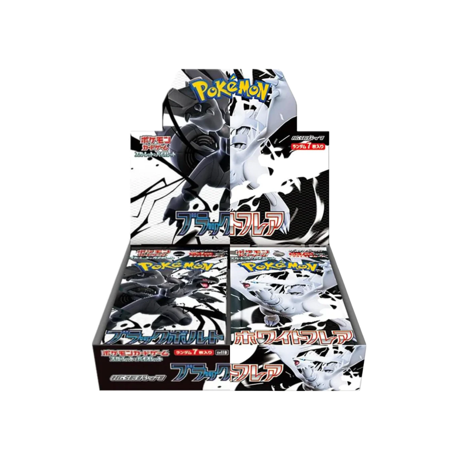 Pokemon TCG: Black Bolt & White Flare Slim Booster (Japanese)-SV11B Box (Shrink)-The Pokémon Company International-Ace Cards & Collectibles