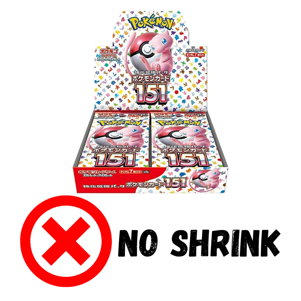 Pokemon TCG: Booster Box "Mega Dreams Ex M2a/Inferno X M2/Mega Brave M1L" (Japanese)-151 (X Shrink)-The Pokémon Company International-Ace Cards & Collectibles