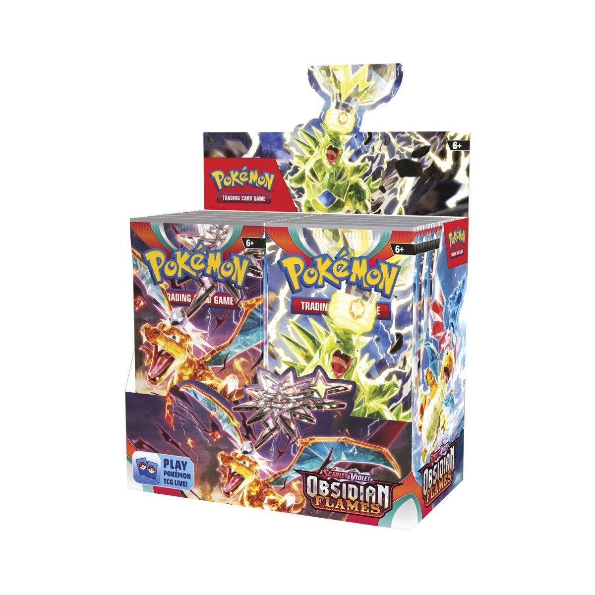 Pokémon TCG: Booster Box [SV4 Paradox Rift / SV5 Temporal Forces / SV9 Journey Together]-Obsidian Flames SV3-The Pokémon Company International-Ace Cards &amp; Collectibles