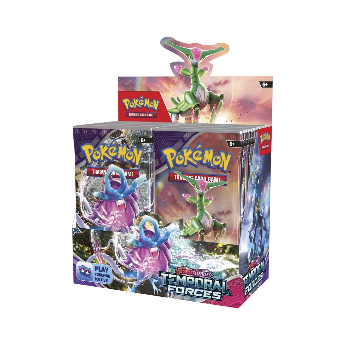 Pokémon TCG: Booster Box [SV4 Paradox Rift / SV5 Temporal Forces / SV9 Journey Together]-Temporal Forces SV5-The Pokémon Company International-Ace Cards &amp; Collectibles