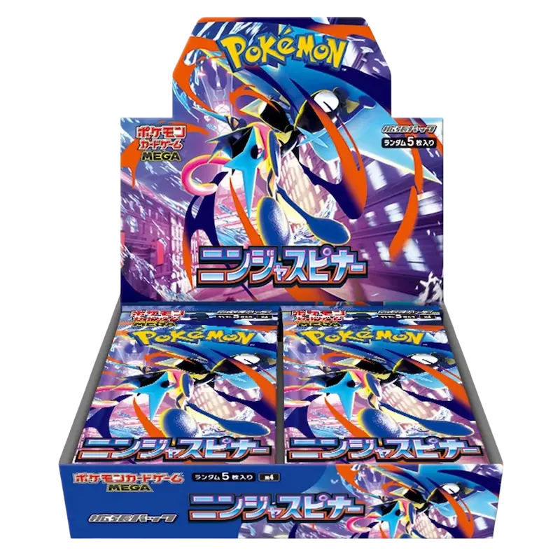 Pokemon TCG: Booster Box "Storm Emeralda/Abyss Eye/Ninja Spinner/Mega Dreams Ex M2a" (Japanese)-M4-The Pokémon Company International-Ace Cards & Collectibles