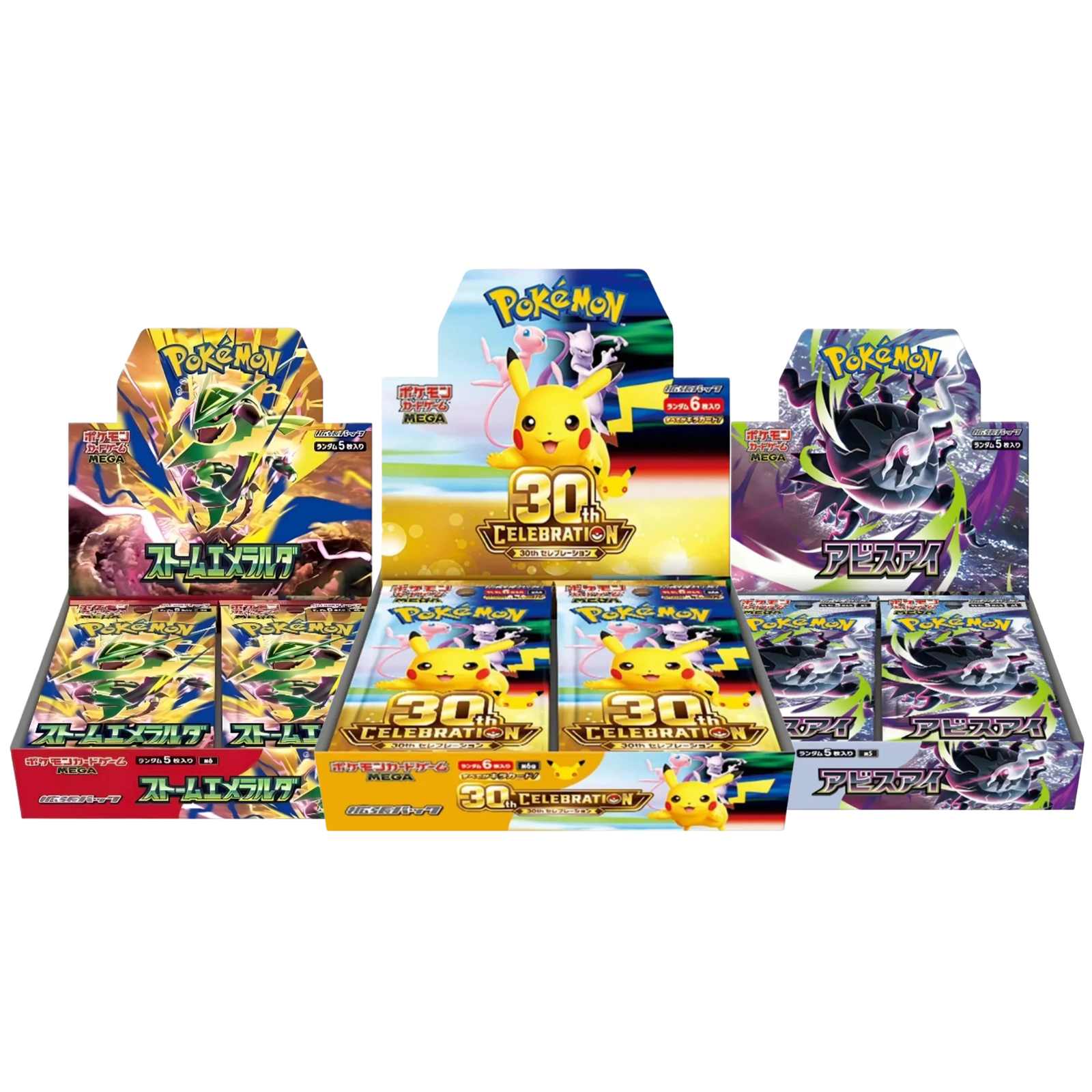 Pokemon TCG: Booster Box "Storm Emeralda/Abyss Eye/Ninja Spinner/Mega Dreams Ex M2a" (Japanese)-M6A-The Pokémon Company International-Ace Cards & Collectibles