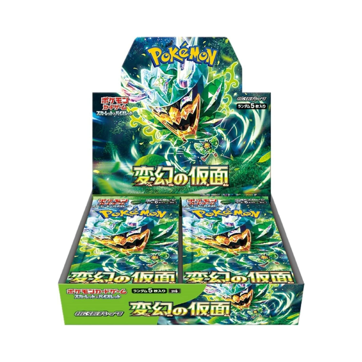 Pokemon TCG: Booster Box "Storm Emeralda/Abyss Eye/Ninja Spinner/Mega Dreams Ex M2a" (Japanese)-SV6-The Pokémon Company International-Ace Cards & Collectibles