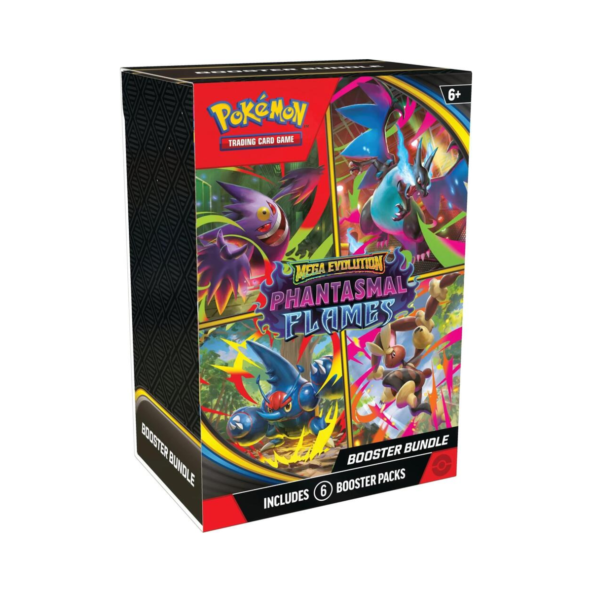 Pokemon TCG: Booster Bundle [Phantasmal Flame ME02/Black Bolt & White Flare SV11/Prismatic Evolution SV8.5]-Phantasmal Flames-The Pokémon Company International-Ace Cards & Collectibles