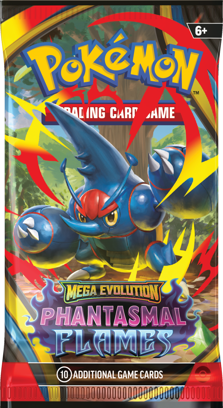 Pokemon TCG: Booster Pack - [Phantasmal Flames ME02/Mega Evolution ME01] (English)-ME02-The Pokémon Company International-Ace Cards & Collectibles