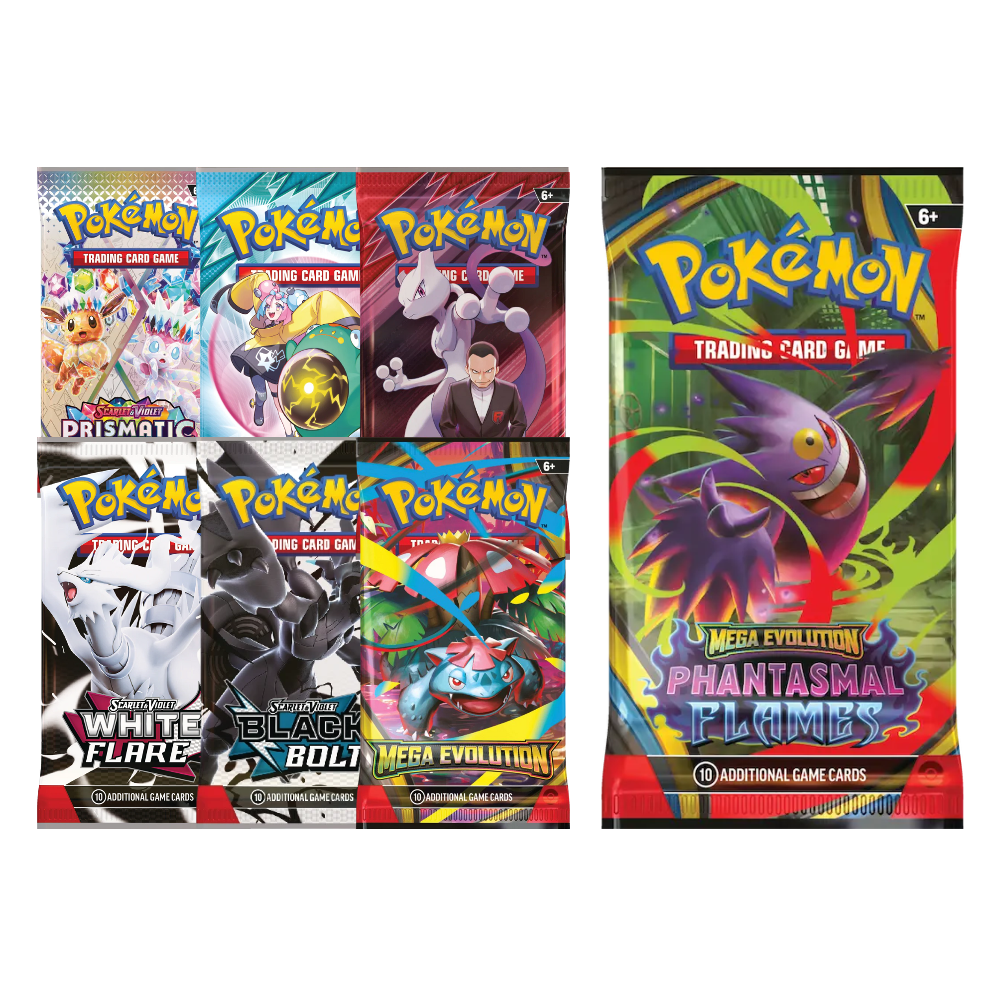 Pokemon TCG: Booster Pack - [Phantasmal Flames ME02/Mega Evolution ME01] (English)-ME02-The Pokémon Company International-Ace Cards & Collectibles