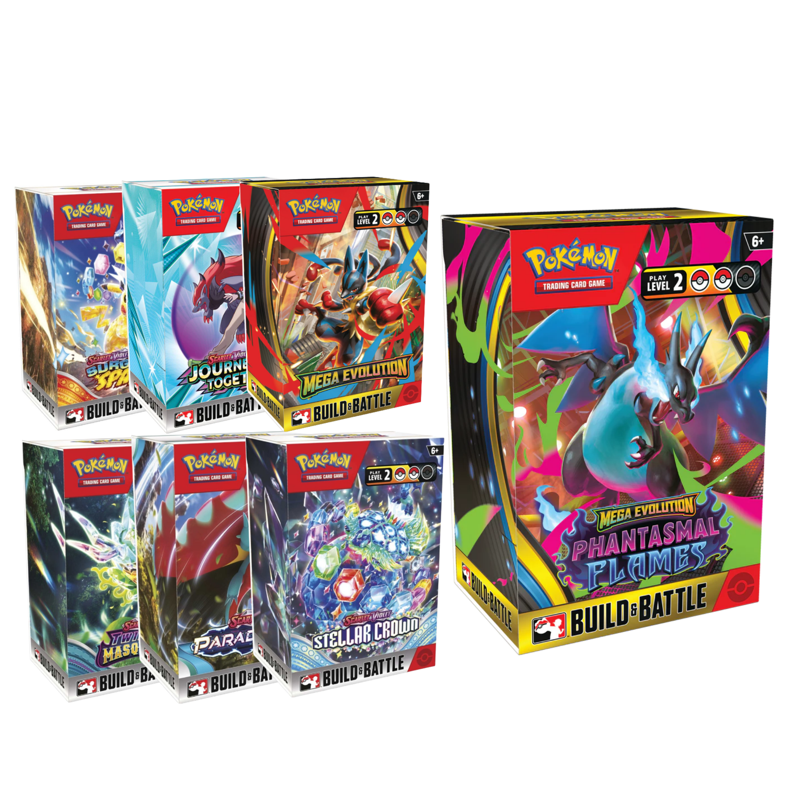 Pokemon TCG: Build & Battle Box [Phantasmal Flame ME02/Mega Evolution ME01]-Phantasmal Flame-The Pokémon Company International-Ace Cards & Collectibles