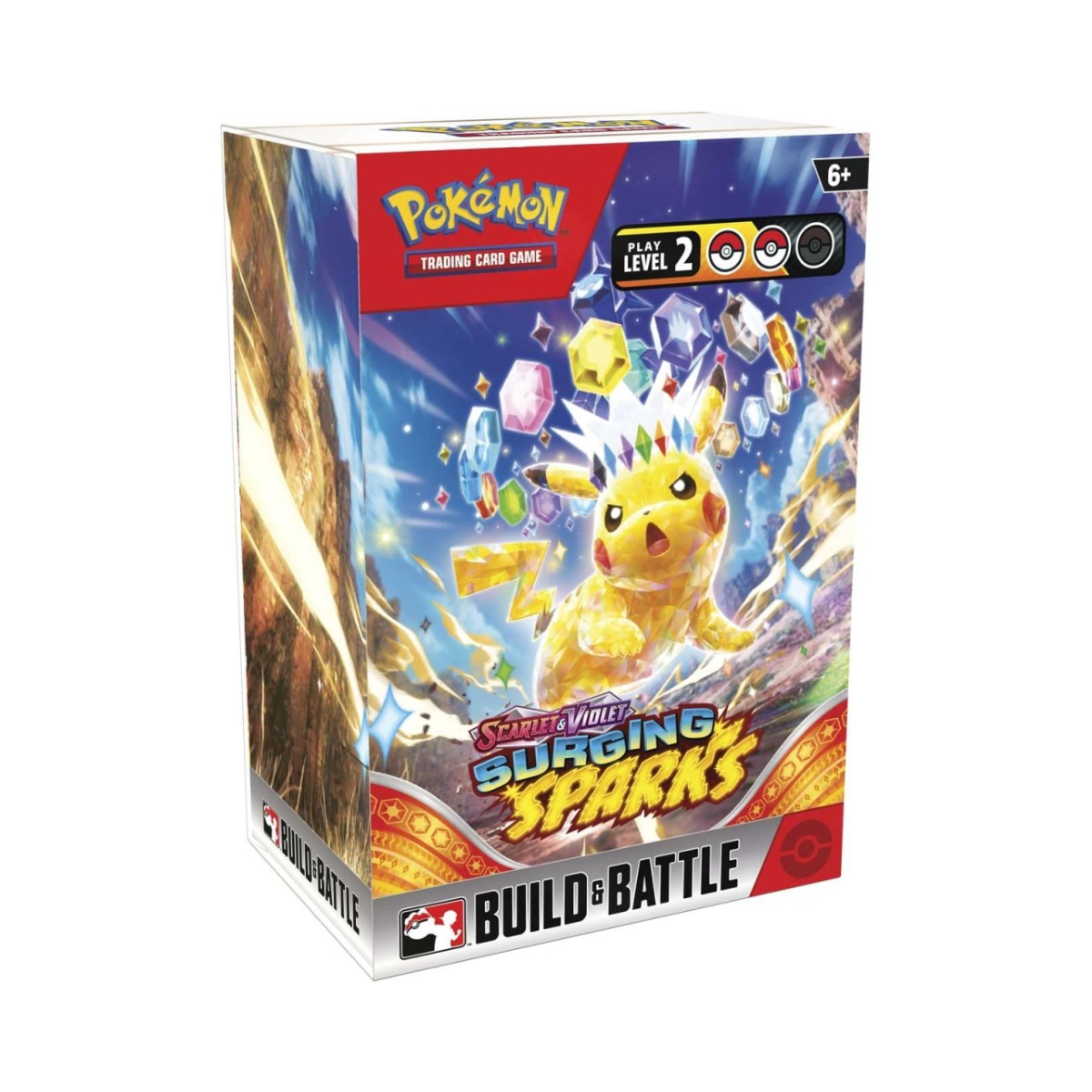 Pokemon TCG: Build & Battle Box [Pitch Boss ME05/Chaos Rising ME04/Perfect Order ME03]-Suring Sparks-The Pokémon Company International-Ace Cards & Collectibles