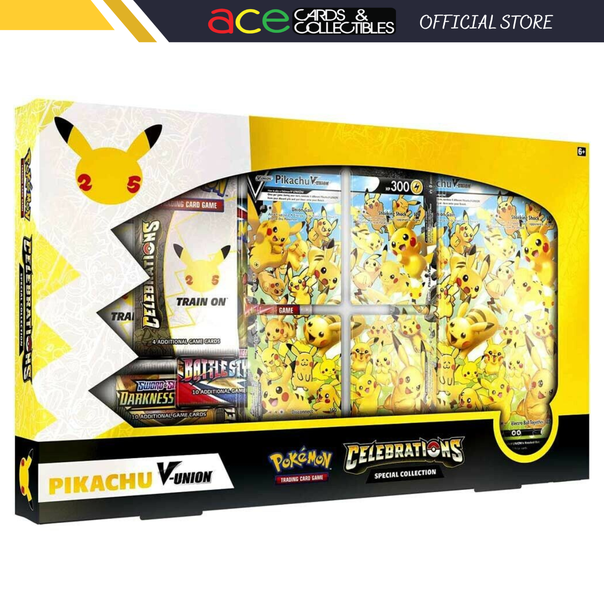 Pokemon TCG: Celebrations Special Collection—Pikachu V-UNION-The Pokémon Company International-Ace Cards &amp; Collectibles
