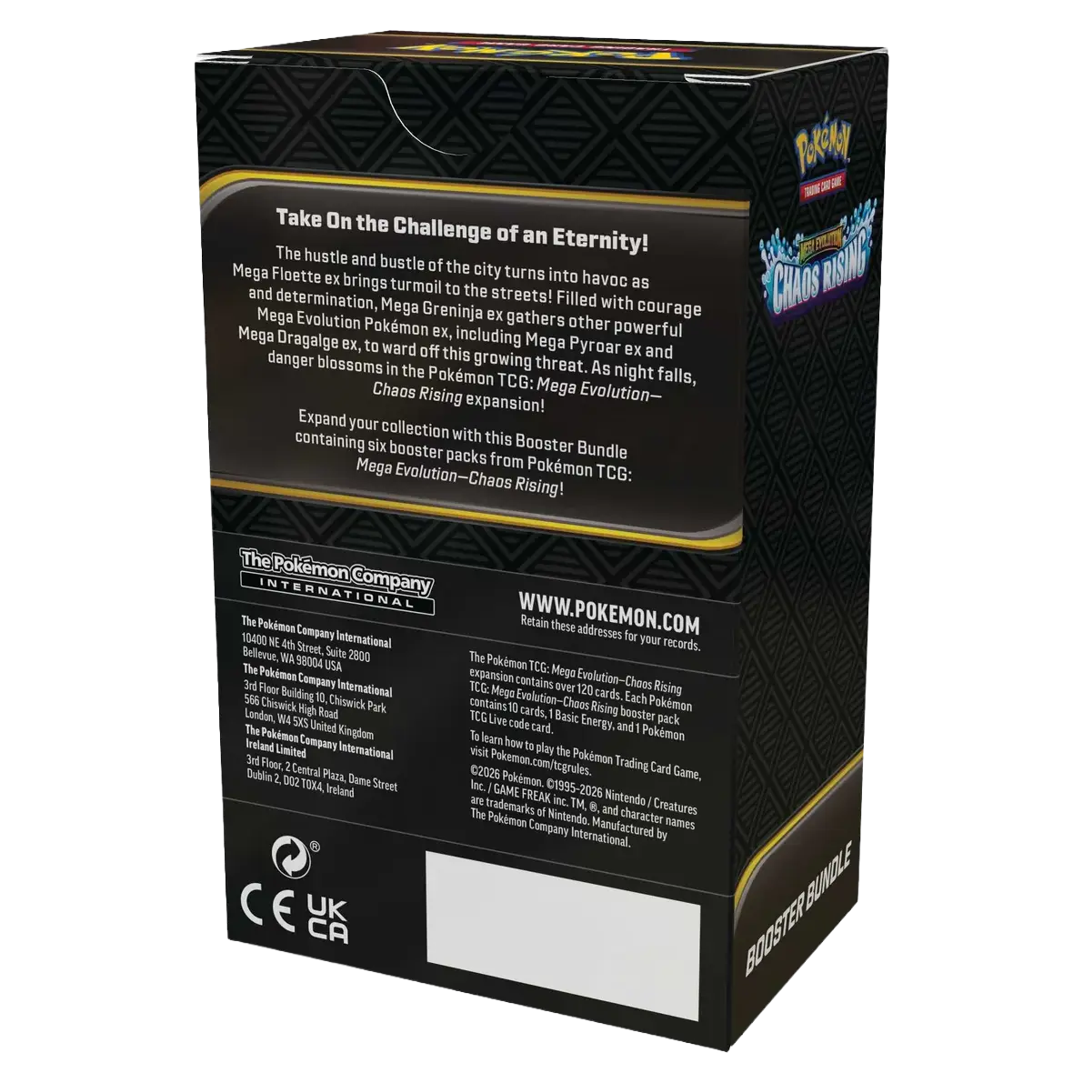 Pokémon TCG: Chao Rising ME04 Booster Bundle-The Pokémon Company International-Ace Cards & Collectibles