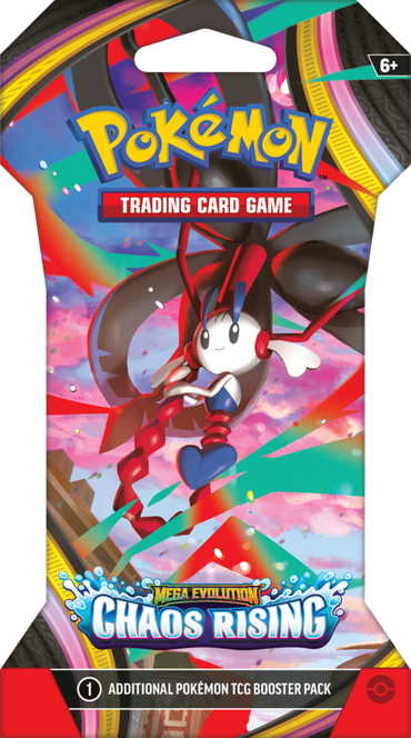 Pokemon TCG: Chaos Rising ME04 Sleeved Booster-The Pokémon Company International-Ace Cards & Collectibles