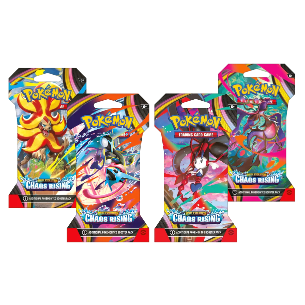 Pokemon TCG: Chaos Rising ME04 Sleeved Booster-The Pokémon Company International-Ace Cards & Collectibles