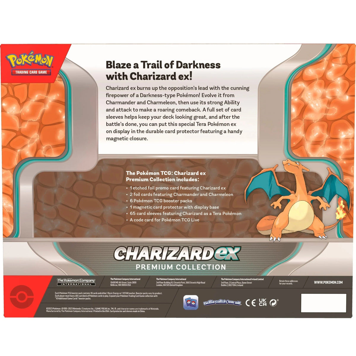 Pokemon TCG: Charizard EX Premium Collection-The Pokémon Company International-Ace Cards &amp; Collectibles