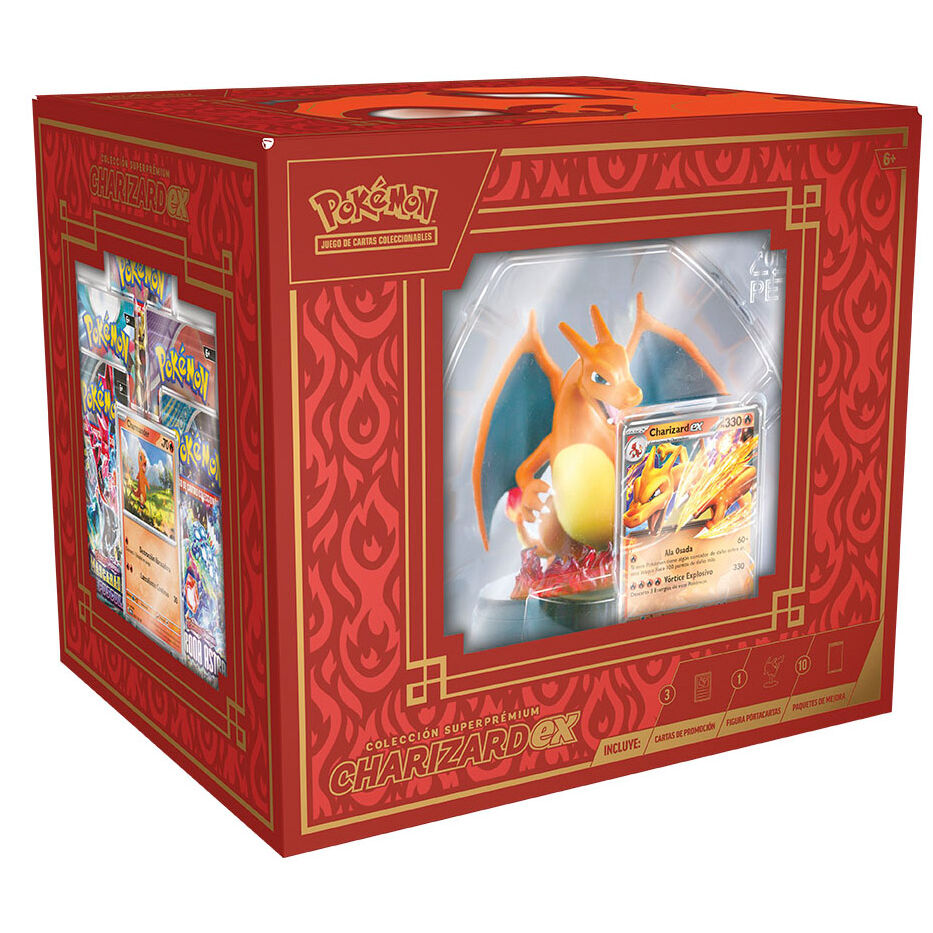 Pokemon TCG: Charizard EX Super Premium Collection Box-The Pokémon Company International-Ace Cards &amp; Collectibles