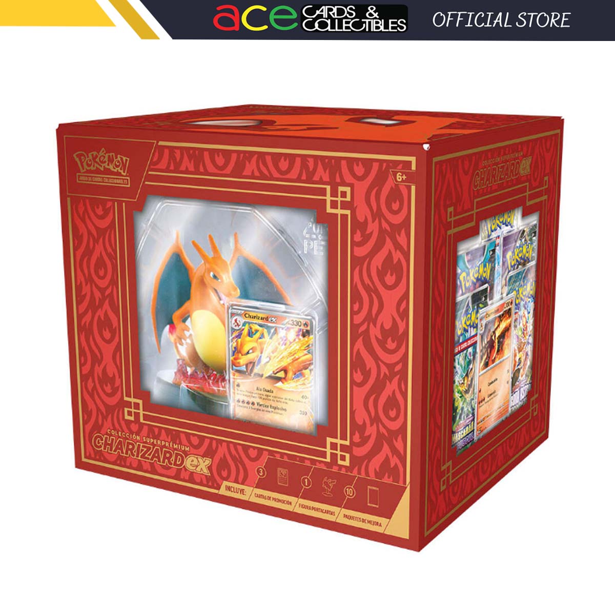 Pokemon TCG: Charizard EX Super Premium Collection Box-The Pokémon Company International-Ace Cards &amp; Collectibles