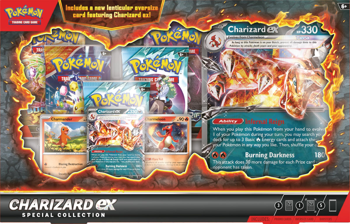 Pokemon TCG: Charizard June Ex Special Collection-The Pokémon Company International-Ace Cards & Collectibles