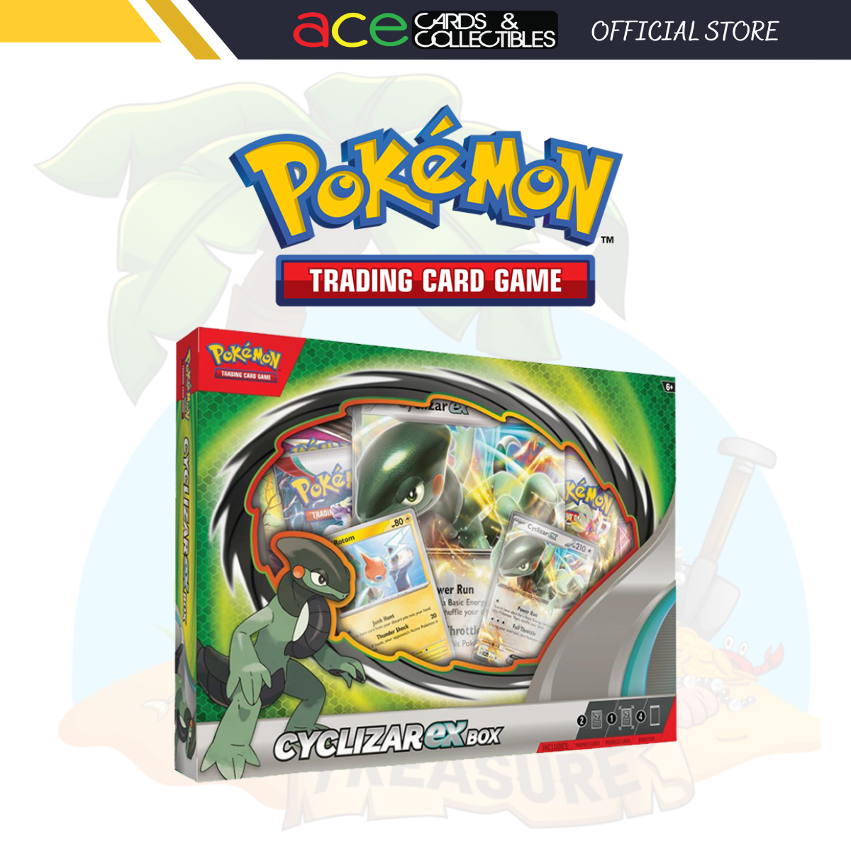 pokemon trading card game cyclizar ex box Pokémon TCG: Cyclizar ex Box