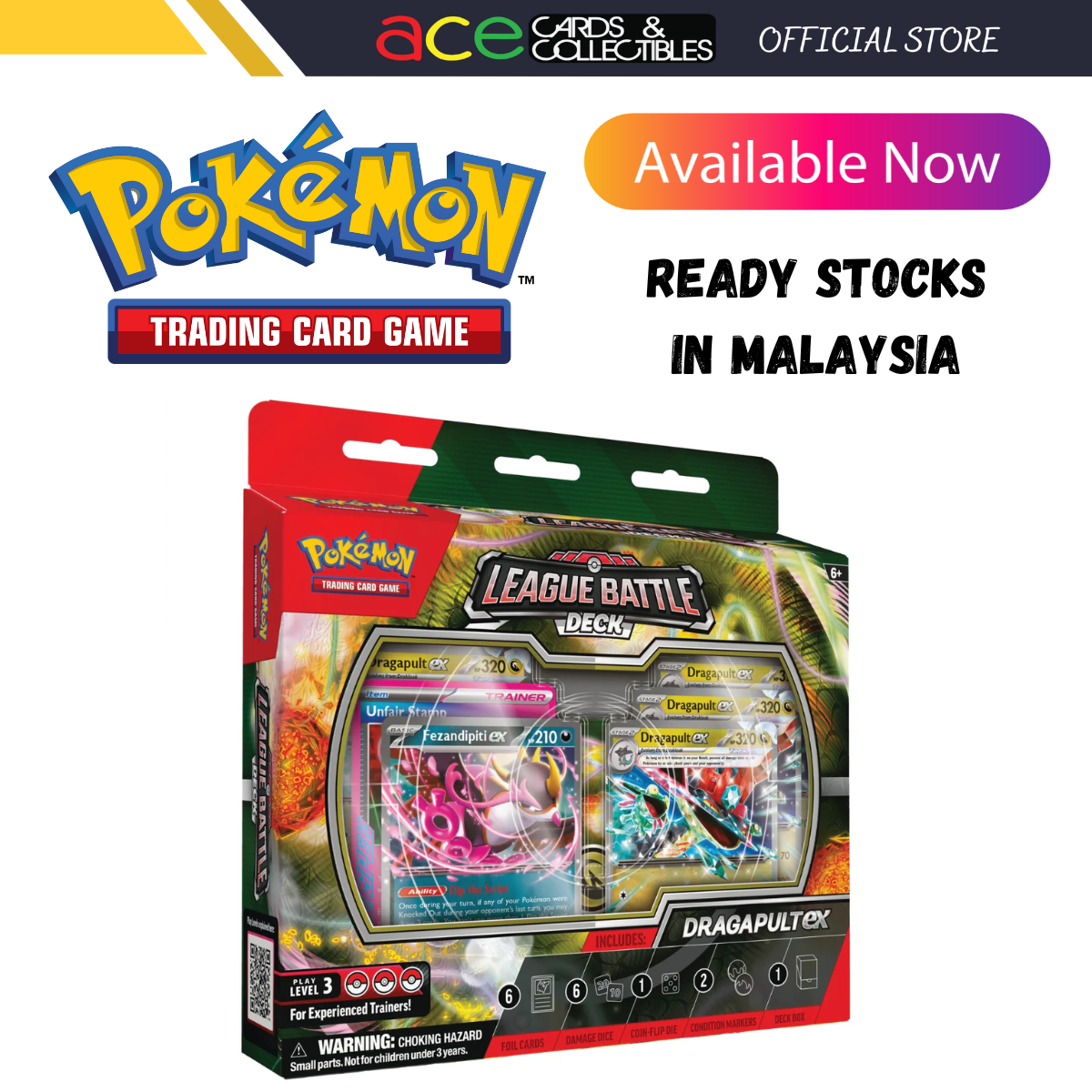 Pokemon TCG: Dragapult EX League Battle Deck-The Pokémon Company International-Ace Cards & Collectibles