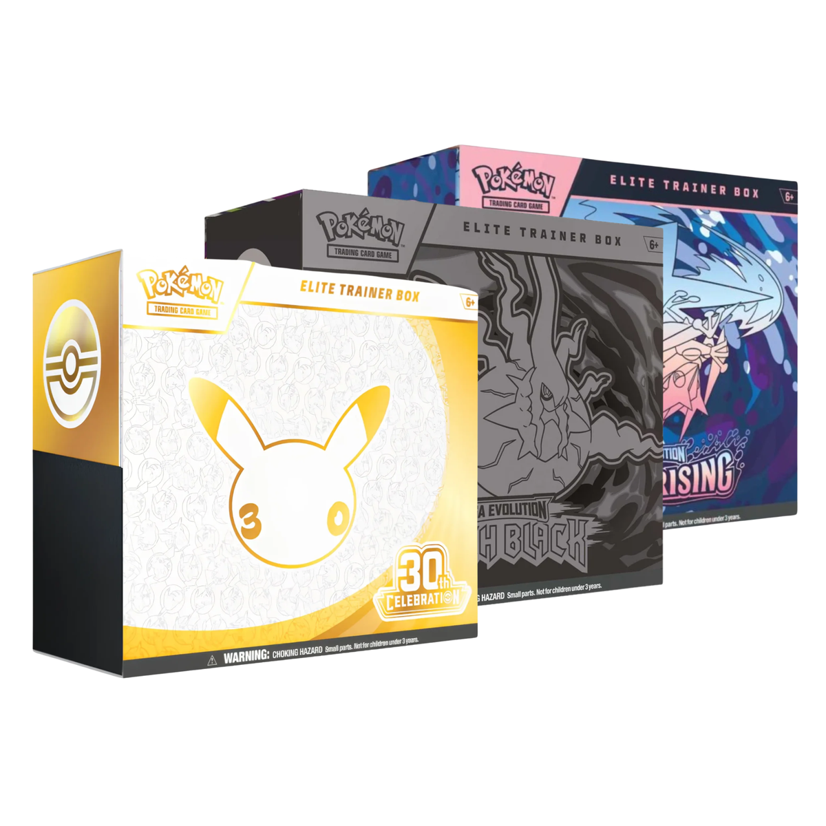 Pokemon TCG: Elite Trainer Box [30th Anniversary /Pitch Black ME05/Pefect Order ME03]-30th Anniversary-The Pokémon Company International-Ace Cards & Collectibles