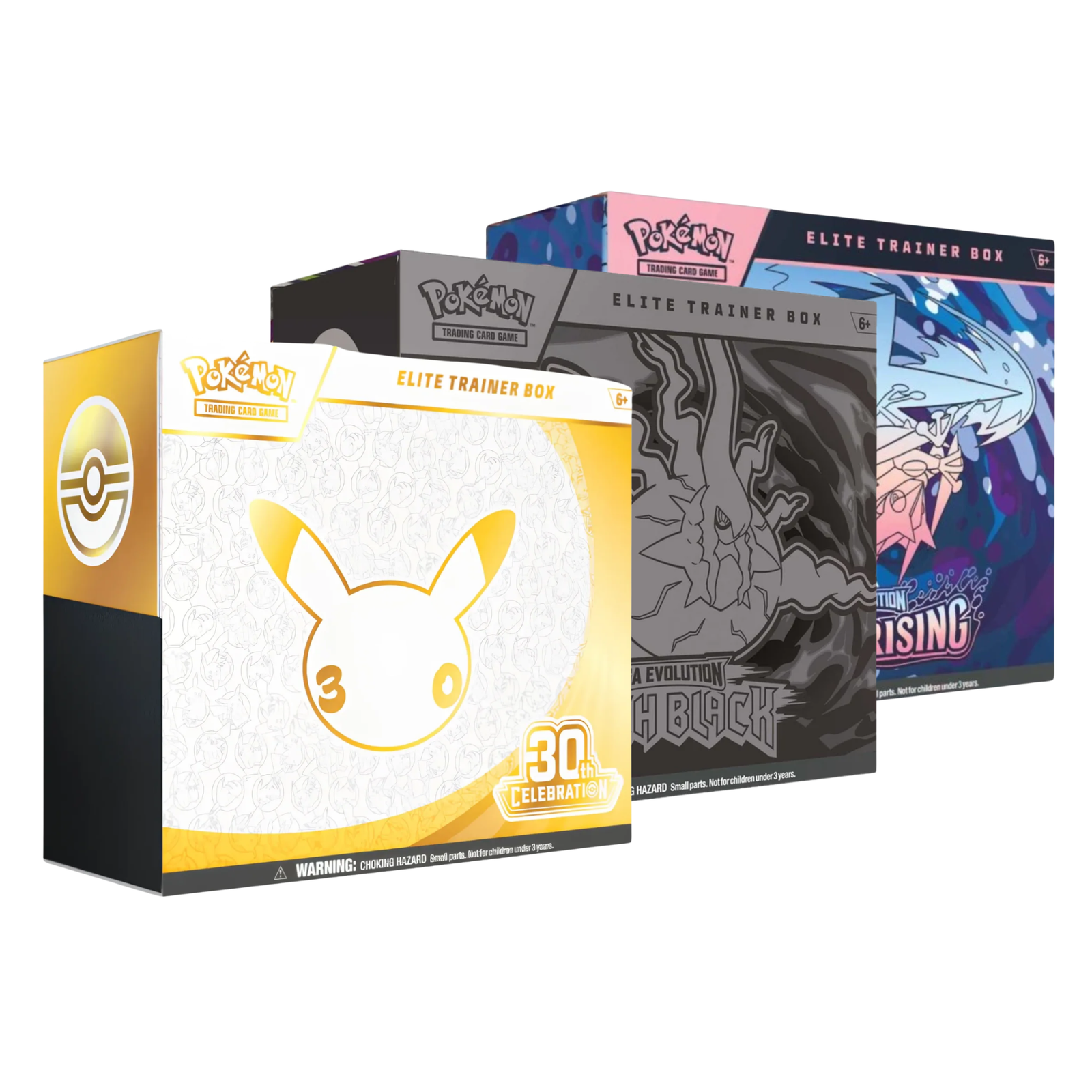 Pokemon TCG: Elite Trainer Box [30th Anniversary/Pitch Black ME05/Pefect Order ME03]-30th Anniversary-The Pokémon Company International-Ace Cards & Collectibles