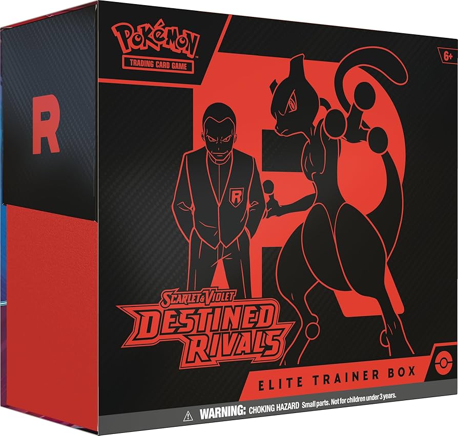 Pokemon TCG: Elite Trainer Box [Phantasmal Flame ME02/Black Bolt & White Flare SV11]-Destined Rivals-The Pokémon Company International-Ace Cards & Collectibles