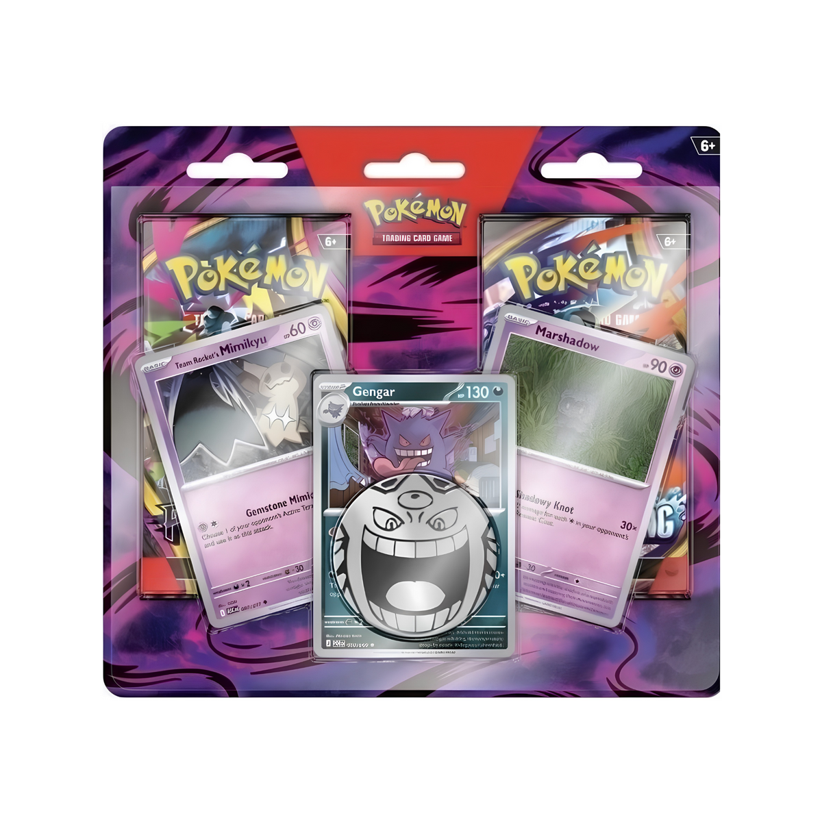 Pokemon TCG: Enhanced 2-Pack Blister (Gengar/Marshadow/Mimikyu)-The Pokémon Company International-Ace Cards & Collectibles