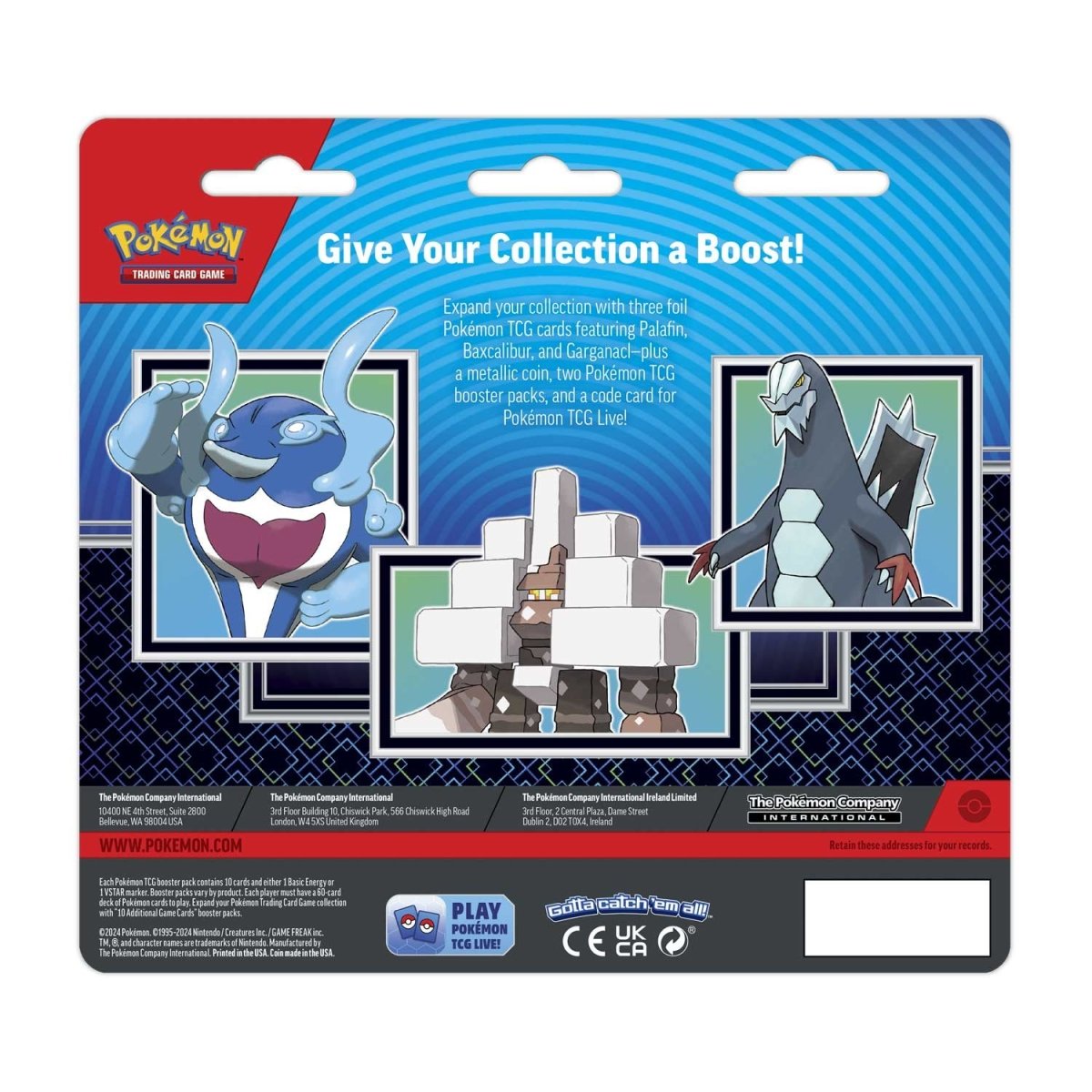 Pokemon TCG: Enhanced 2-Pack Blister (Palafin/Garganacl/Baxcalibur) - Ace Cards Sdn Bhd Pokemon TCG: Enhanced 2-Pack Blister (Palafin/Garganacl/Baxcalibur) - Ace Cards Sdn Bhd