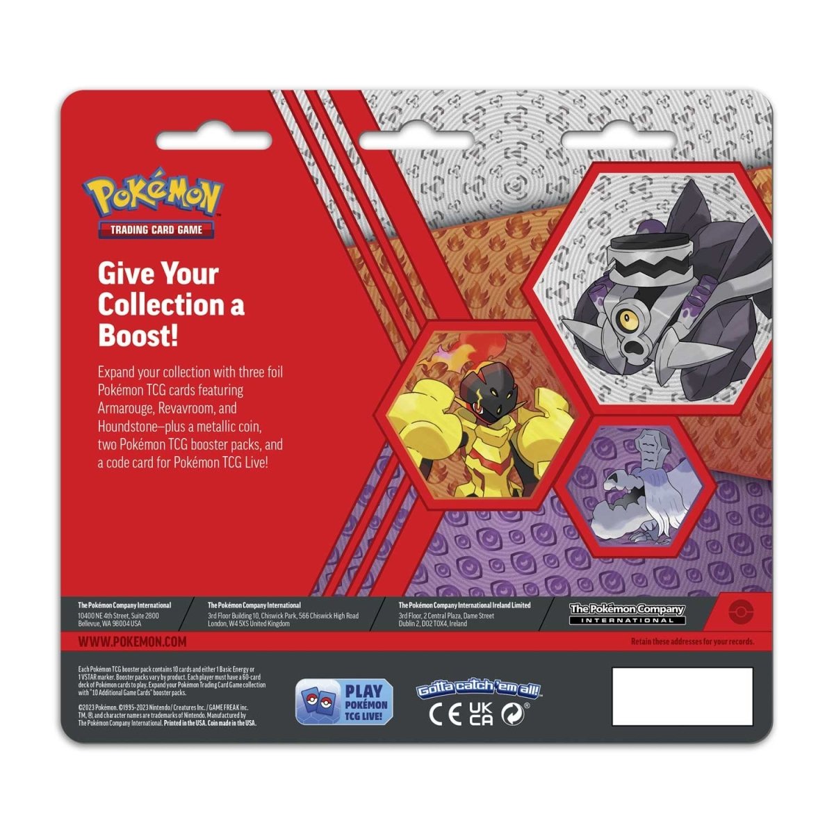 Pokemon TCG: Enhanced 2-Pack Blister (Revavroom/Armarouge/Houndstone)-The Pokémon Company International-Ace Cards & Collectibles