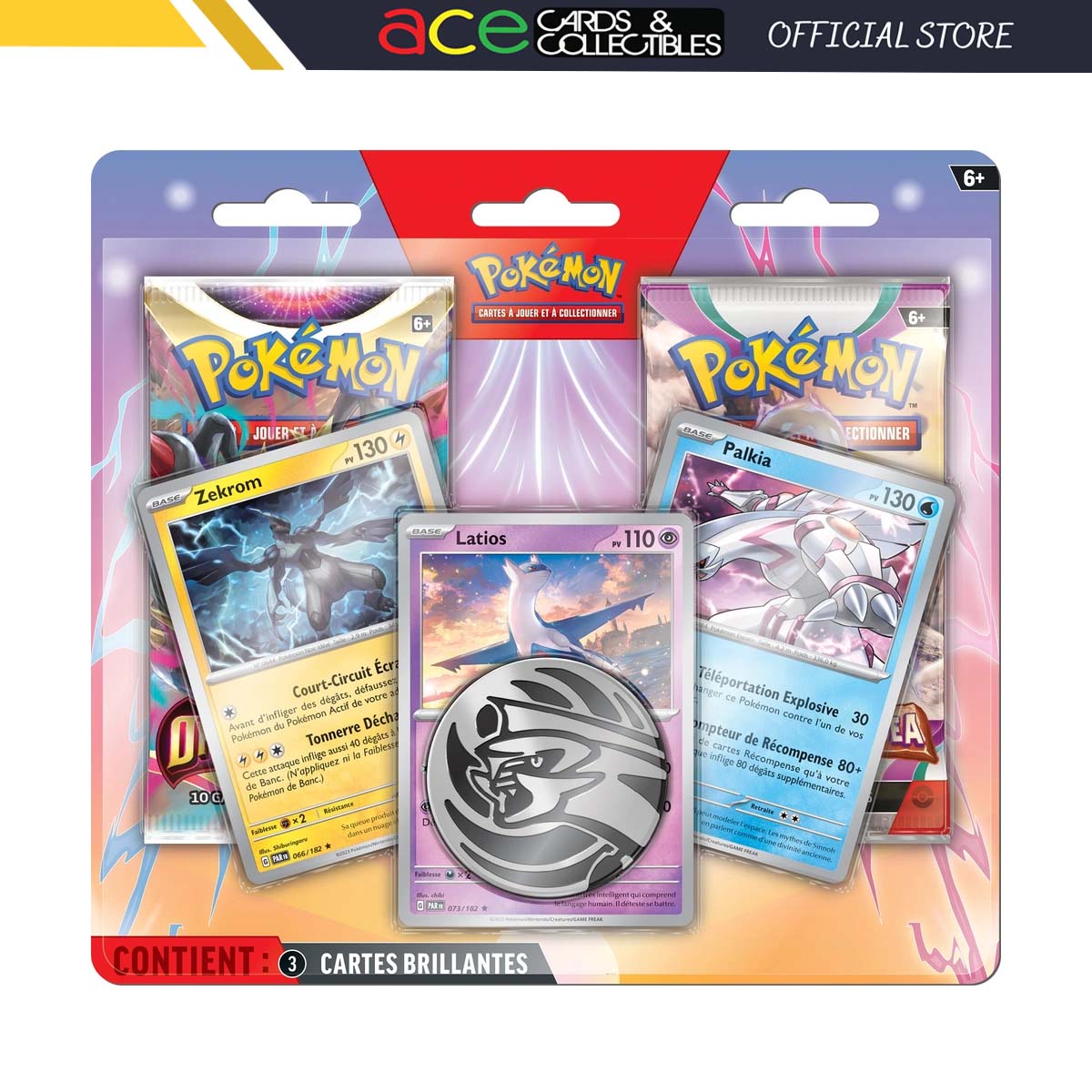 Pokemon TCG: Enhanced 2-Pack Blister (Zekrom/Latios/Palkia)-The Pokémon Company International-Ace Cards &amp; Collectibles