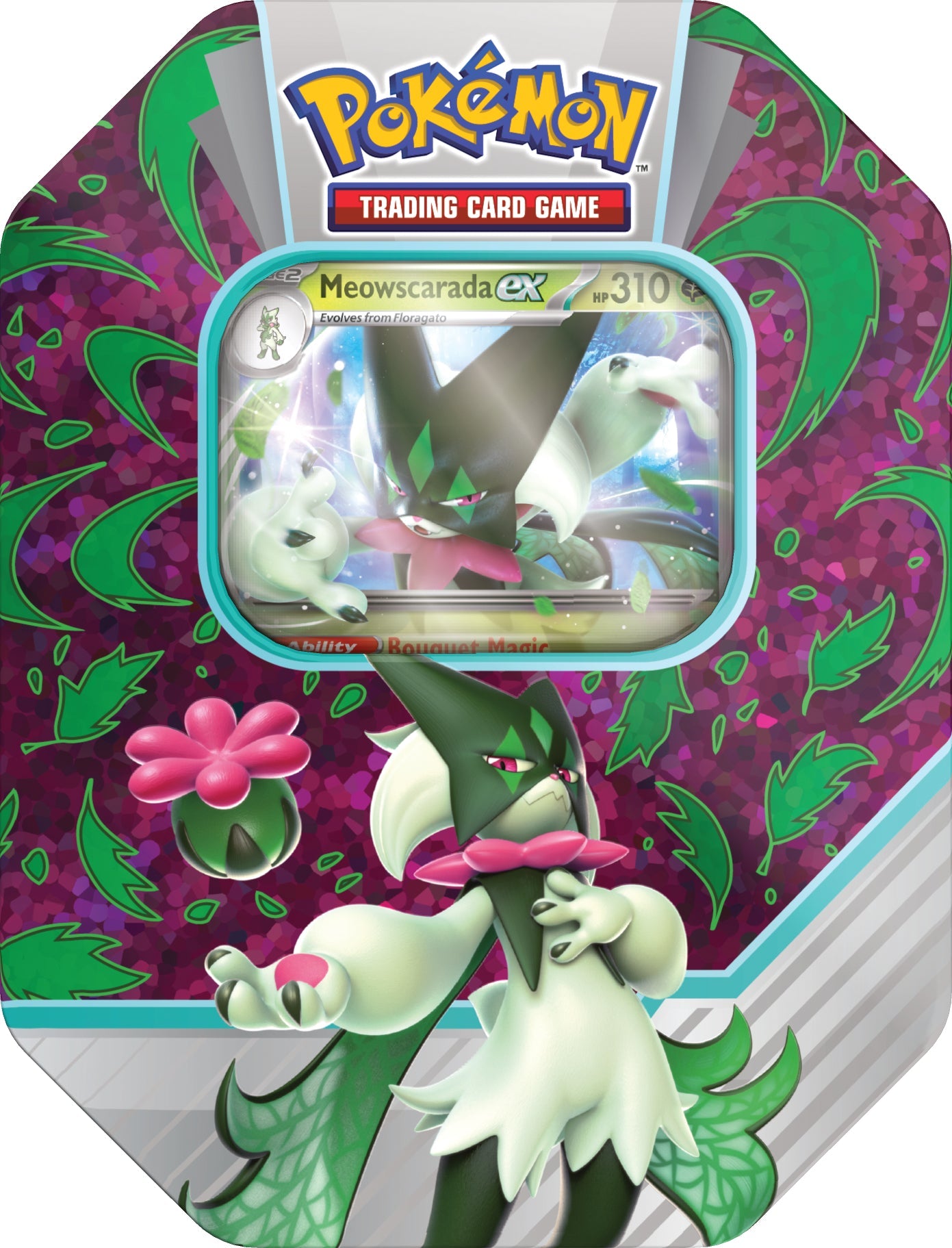 Pokemon TCG: Fall EX Tins 2023-Meowscarada EX-The Pokémon Company International-Ace Cards & Collectibles