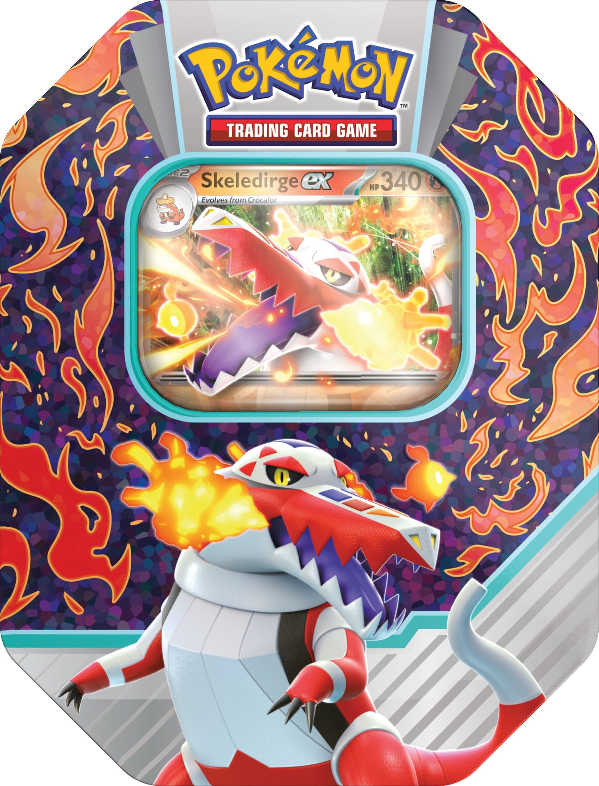 Pokemon TCG: Fall EX Tins 2023-Skeledirge EX-The Pokémon Company International-Ace Cards &amp; Collectibles
