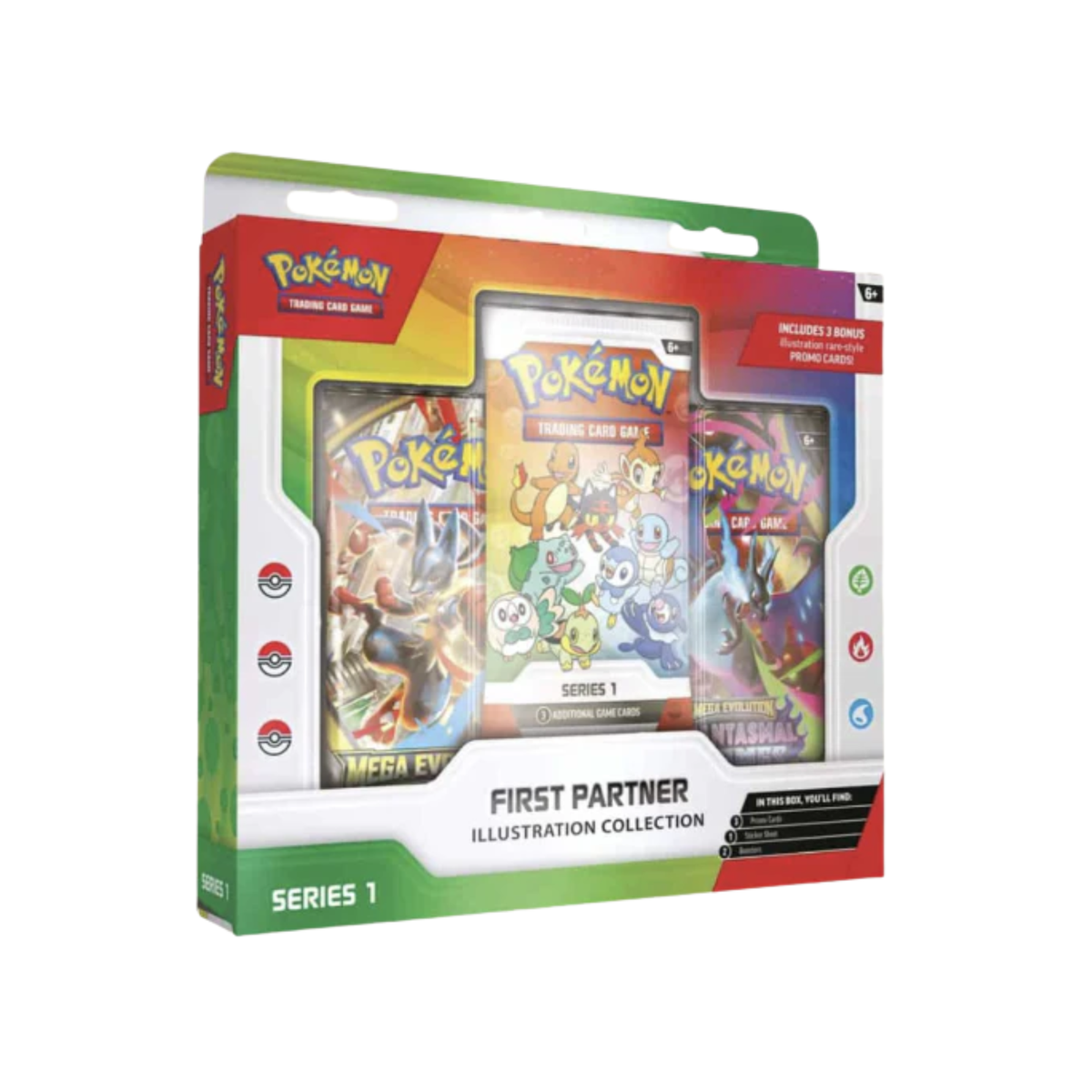 Pokemon TCG: First Partner Illustration Collection "Series 1"-The Pokémon Company International-Ace Cards & Collectibles