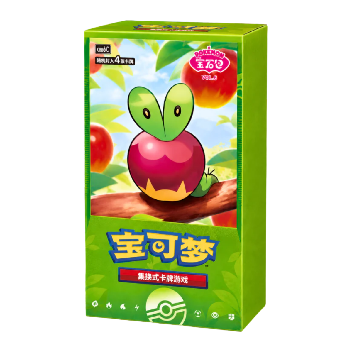 Pokemon TCG Gem Pack Vol.6 朱&紫 宝可梦集换式卡牌游戏 宝石包 第六弹 (Simplified Chinese)-Booster Box (18pcs)-The Pokémon Company International-Ace Cards & Collectibles
