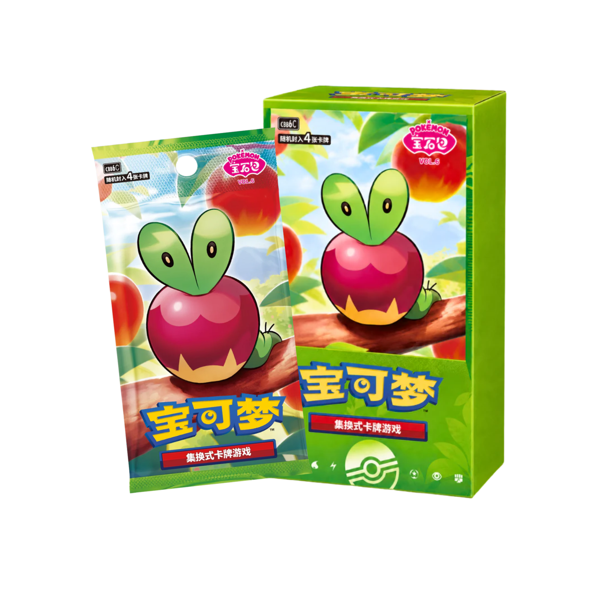 Pokemon TCG Gem Pack Vol.6 朱&紫 宝可梦集换式卡牌游戏 宝石包 第六弹 (Simplified Chinese)-Single Pack-The Pokémon Company International-Ace Cards & Collectibles