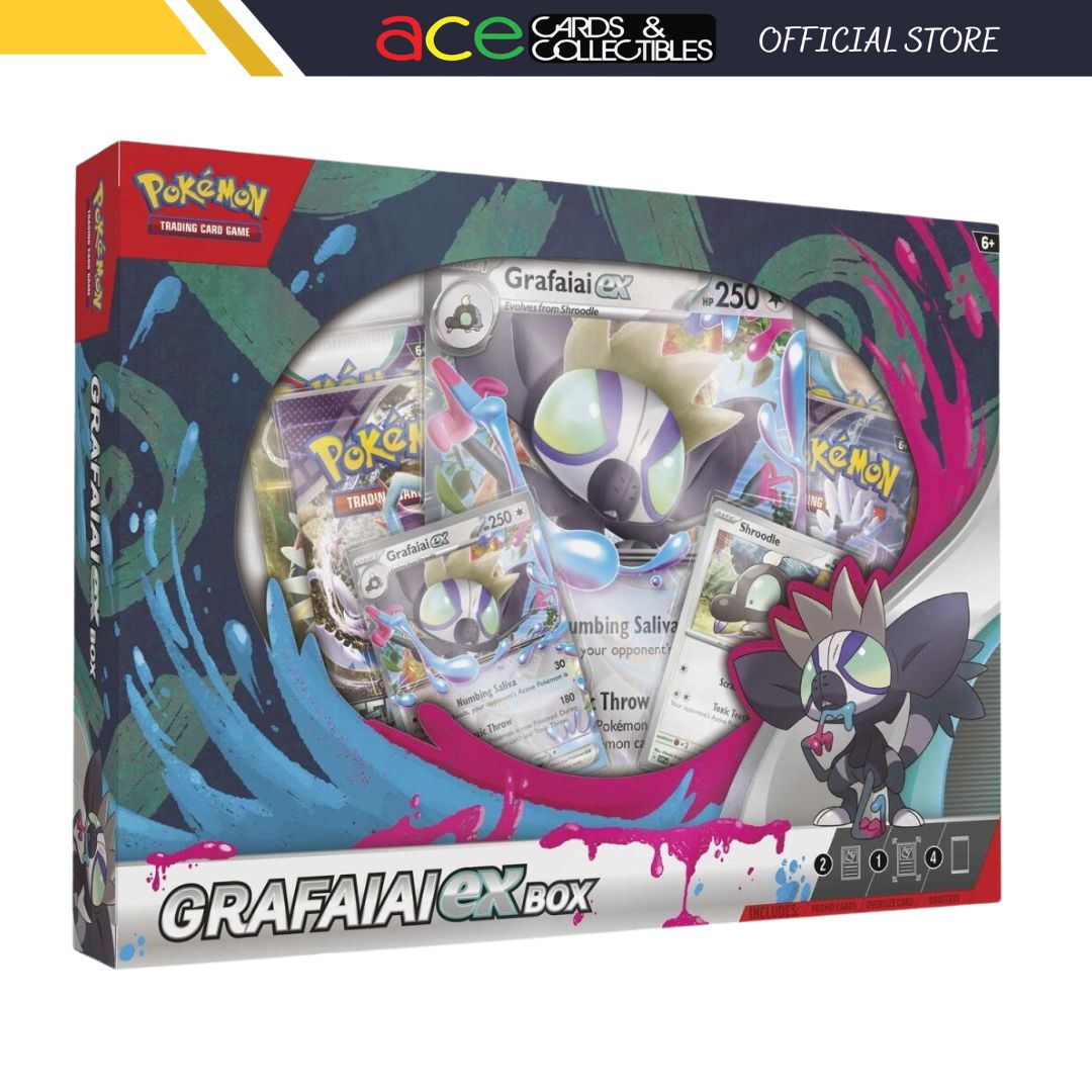 Pokemon TCG: Grafaiai EX Box-The Pokémon Company International-Ace Cards &amp; Collectibles