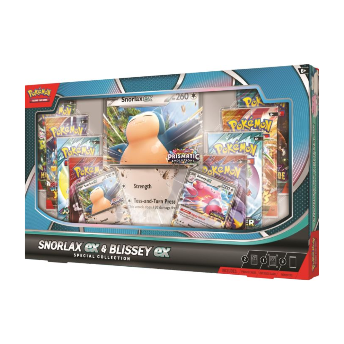 Pokemon TCG: Gym Store Exclusive Special Collection "Snorlax Ex/Blissey Ex"-The Pokémon Company International-Ace Cards & Collectibles