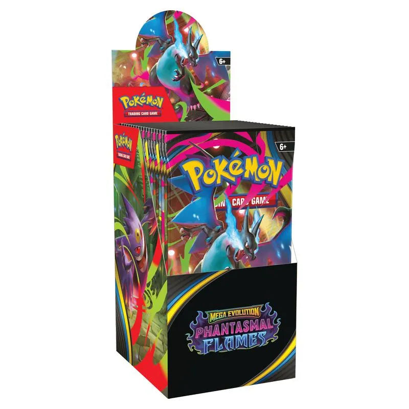 Pokemon TCG: Half Booster Box [Chaos Rising ME04/Perfect Order ME03/Phantasmal Flame ME02]-Phantasmal Flames-The Pokémon Company International-Ace Cards & Collectibles