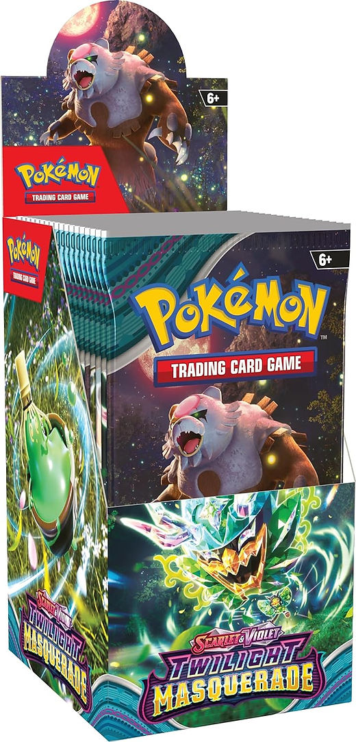 Pokemon TCG: Half Booster Box [Chaos Rising ME04/Perfect Order ME03/Phantasmal Flame ME02]-Twilight Masquerade-The Pokémon Company International-Ace Cards & Collectibles