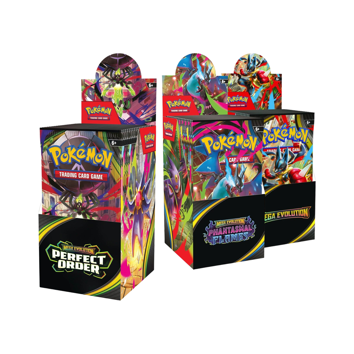 Pokemon TCG: Half Booster Box [Perfect Order ME03/Phantasmal Flame ME02]-Perfect Order-The Pokémon Company International-Ace Cards & Collectibles