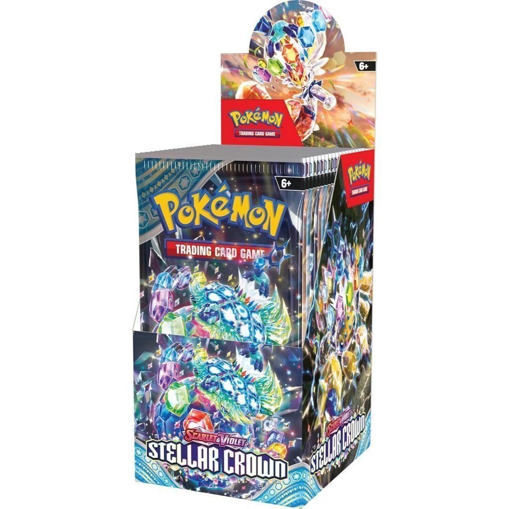 Pokemon TCG: Half Booster Box [Phantasmal Flame ME02/Mega Evolution ME01]-Stellar Crown-The Pokémon Company International-Ace Cards & Collectibles