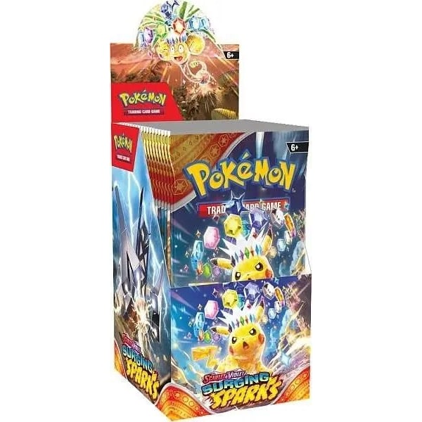 Pokemon TCG: Half Booster Box [Phantasmal Flame ME02/Mega Evolution ME01]-Surging Sparks-The Pokémon Company International-Ace Cards & Collectibles