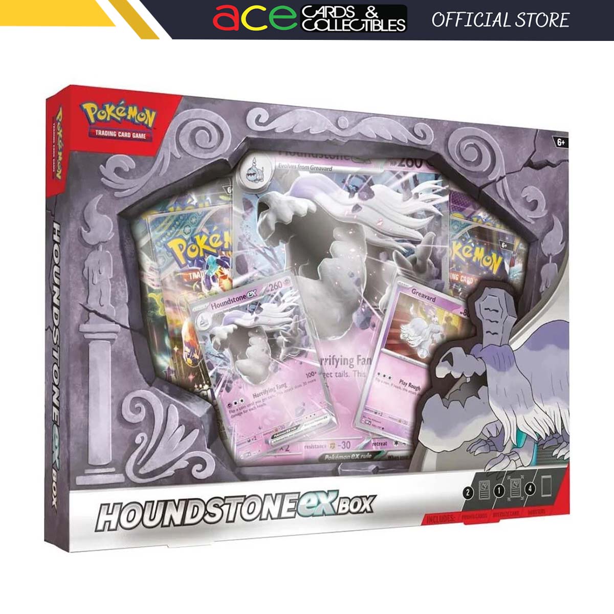 Pokemon TCG: Houndstone EX Box-The Pokémon Company International-Ace Cards &amp; Collectibles