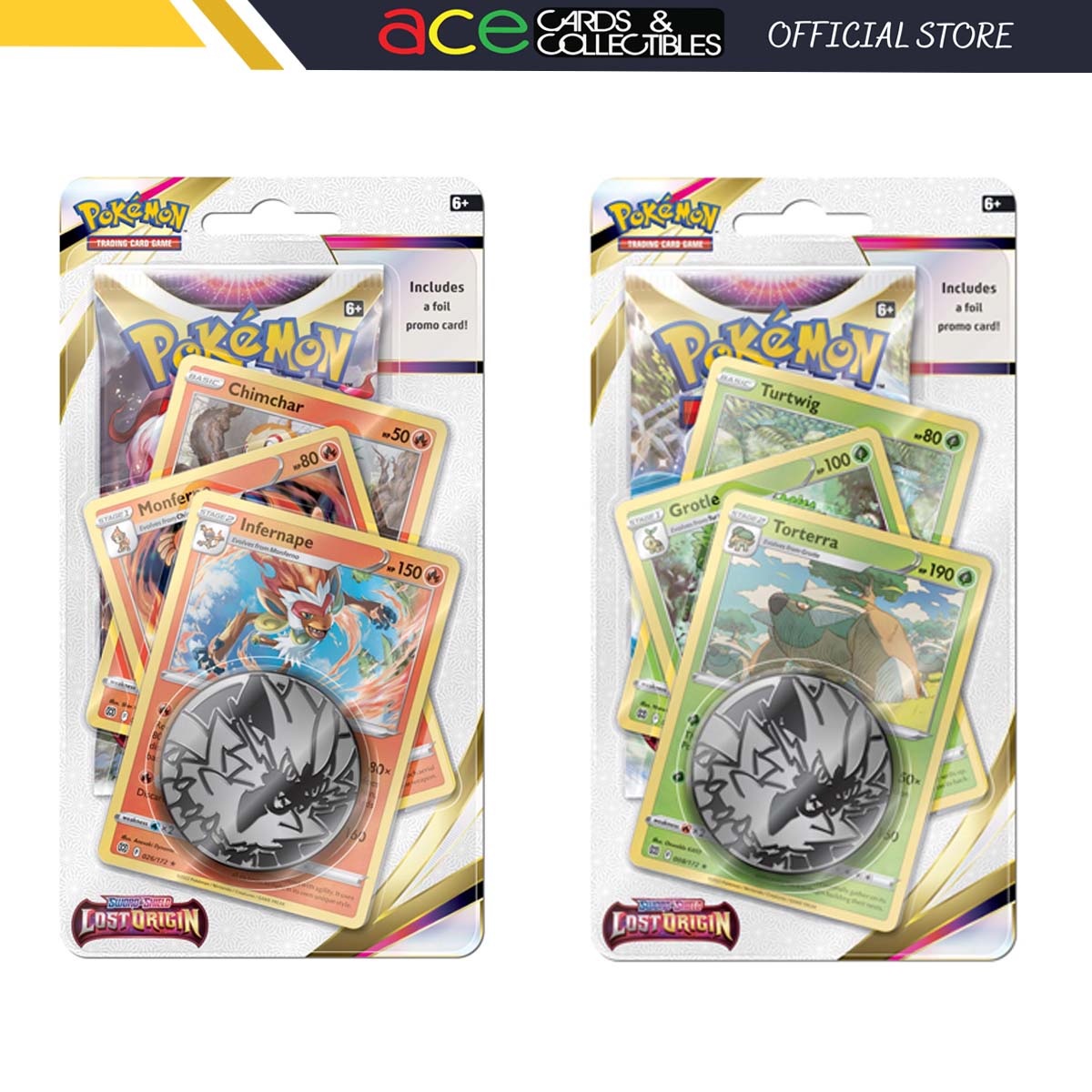 Pokemon TCG: Lost Origin Premium Checklane Blister-Both Design-The Pokémon Company International-Ace Cards & Collectibles