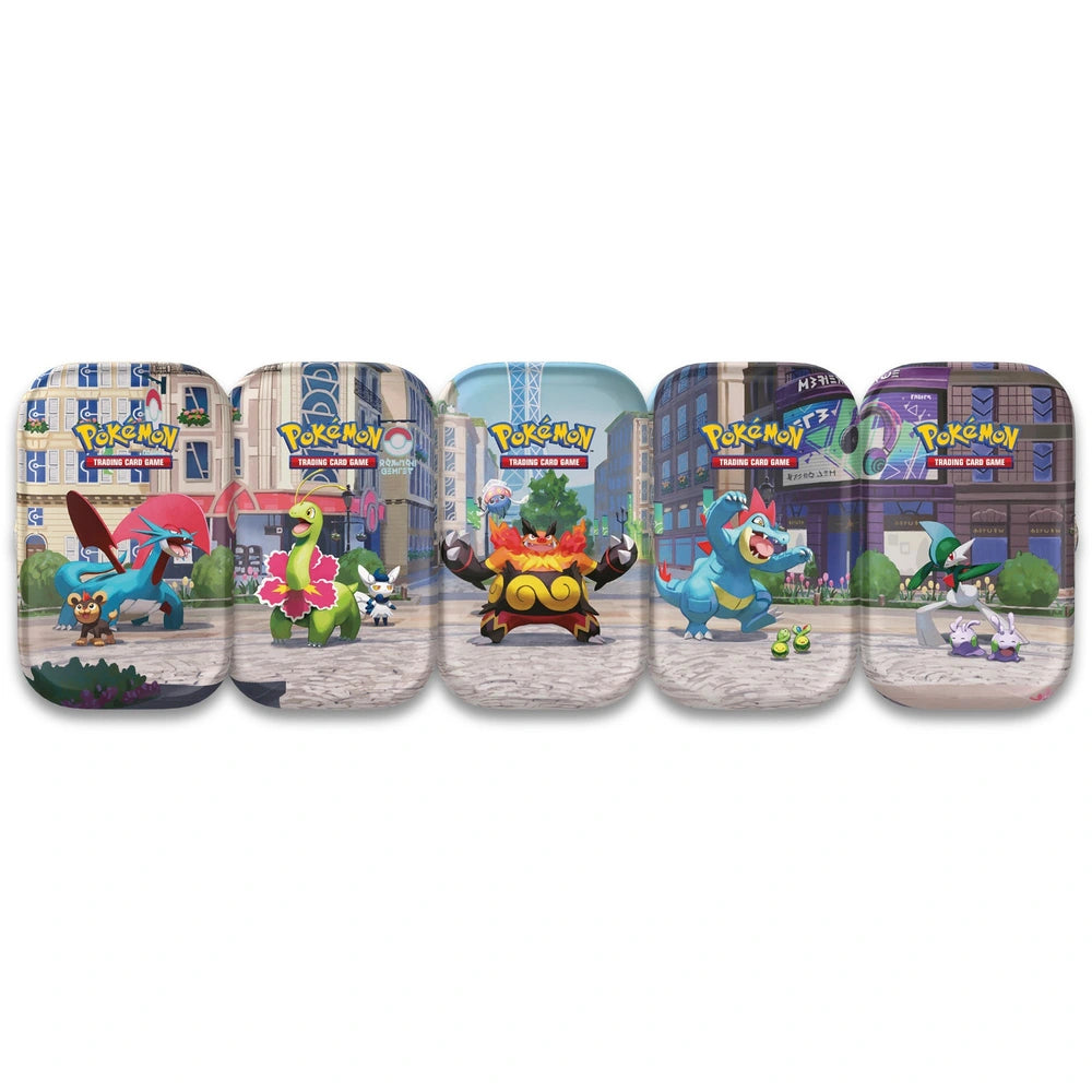 Pokemon TCG: Lumiose City Mini Tin-Set of 5-The Pokémon Company International-Ace Cards & Collectibles