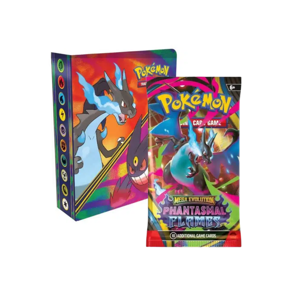 Pokemon TCG: ME02 Mini Portfolio & Booster Pack-The Pokémon Company International-Ace Cards & Collectibles